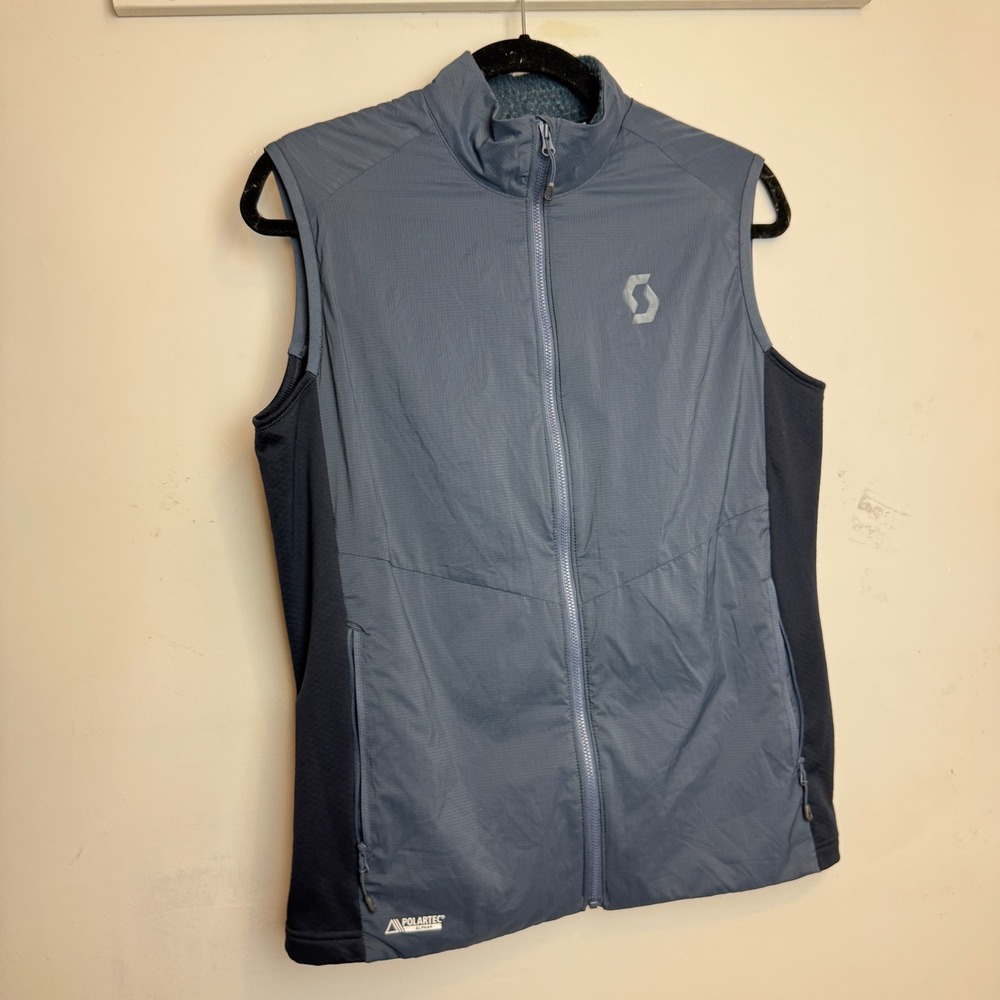 Scott Explorair Alpha Winter Vest Women's Blue Lightweight size M